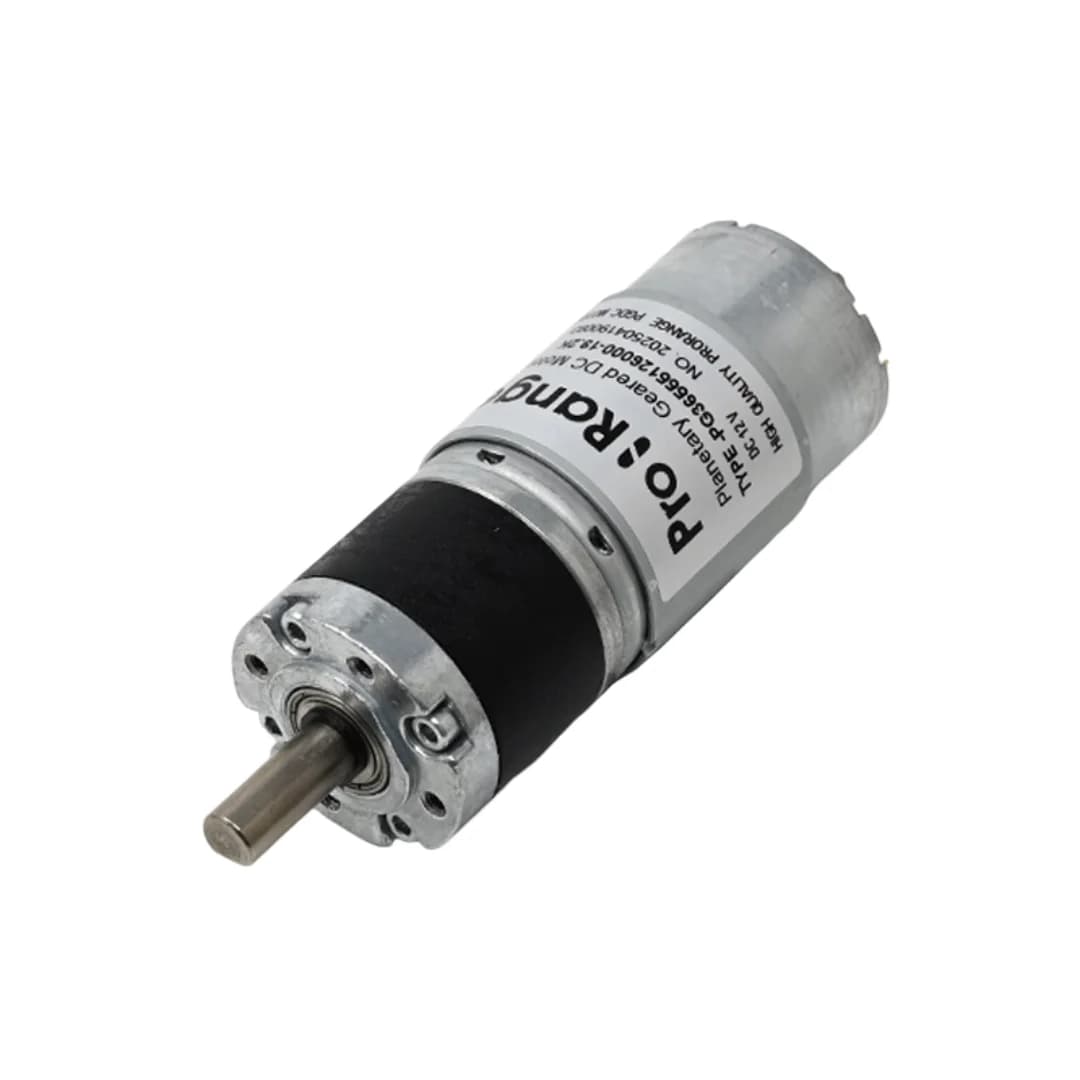 Pro-Range 45 N-cm 262 RPM 12V Planetary Gear DC Motor PG36M555-19.2K