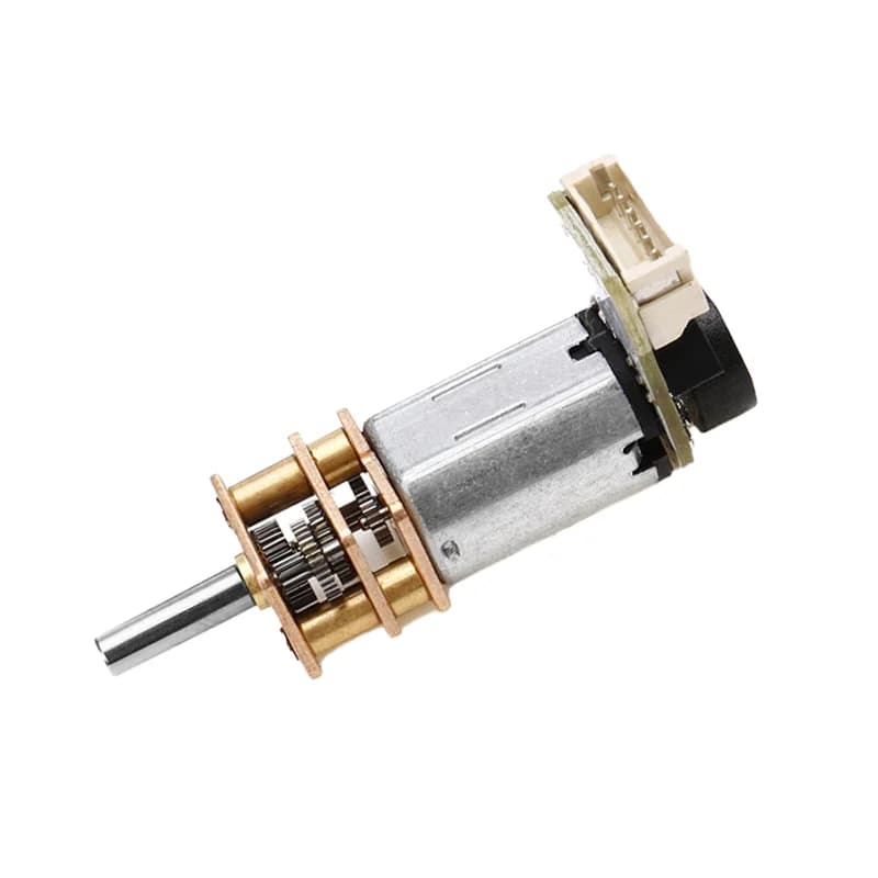 N20 3V 100RPM Micro Metal Gear Motor With Encoder