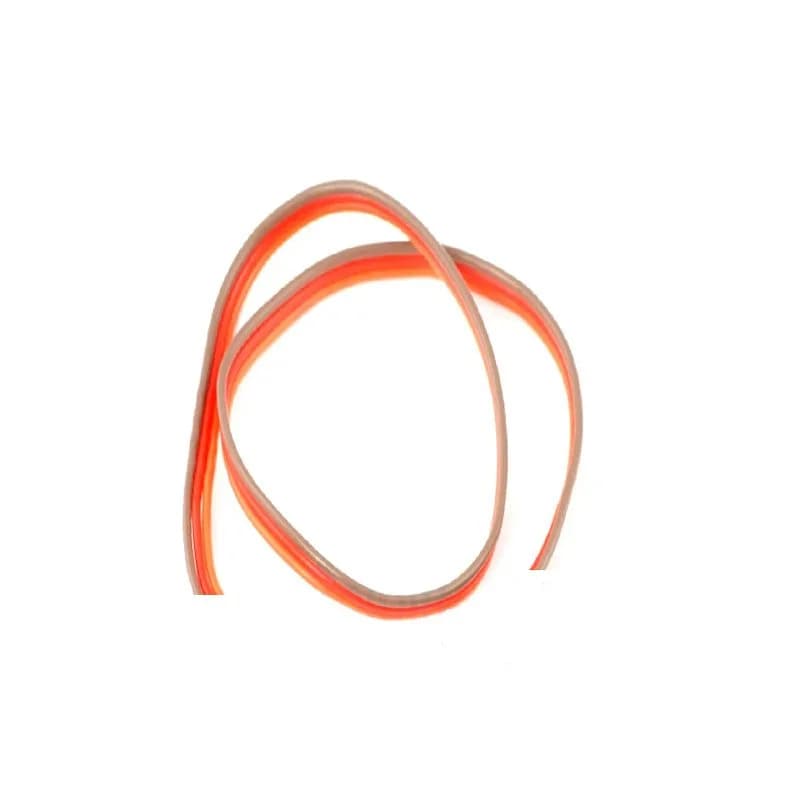 Flat 22AWG servo wire 1mtr (R/O/B)