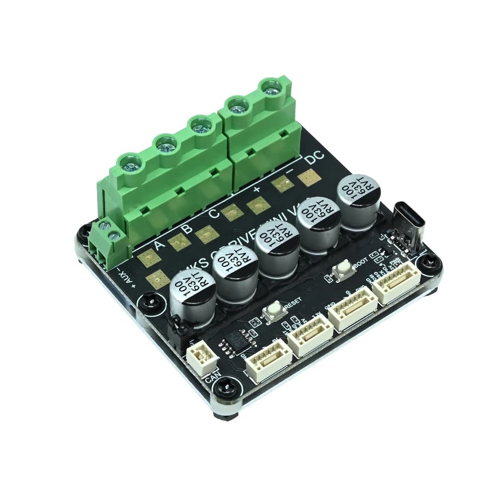 Makerbase XDrive MINI High-Precision Brushless Servo Motor Controller, Based On ODrive3.6 with AS5047P on board