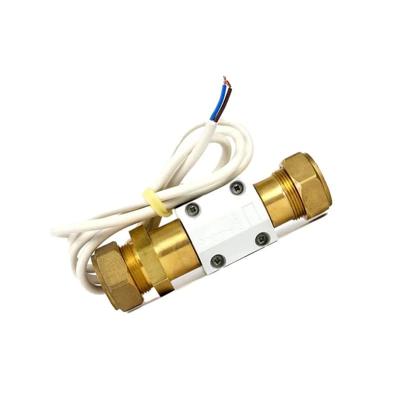 TE CONNECTIVITY Flow Switch, FS Series, 22 mm Port Size, 10 bar, SPST-NO, 250 Vac, 3 A