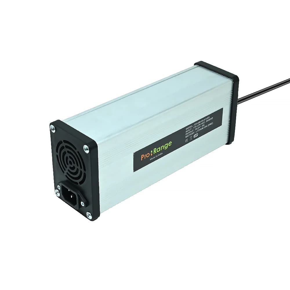Pro-Range EV-400-54.6-5-NMC Battery Charger 13S Li-Ion - 54.6V 5A with DC 5.5mm * 2.5mm Male Plug