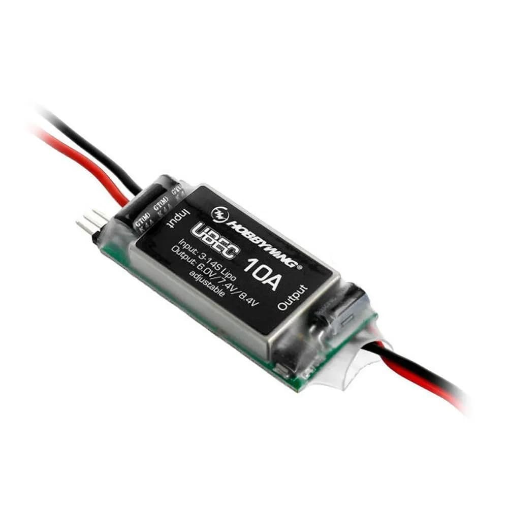 Hobbywing UBEC 10A Hv Air Ubec Controller for 3-14S in RC Drone