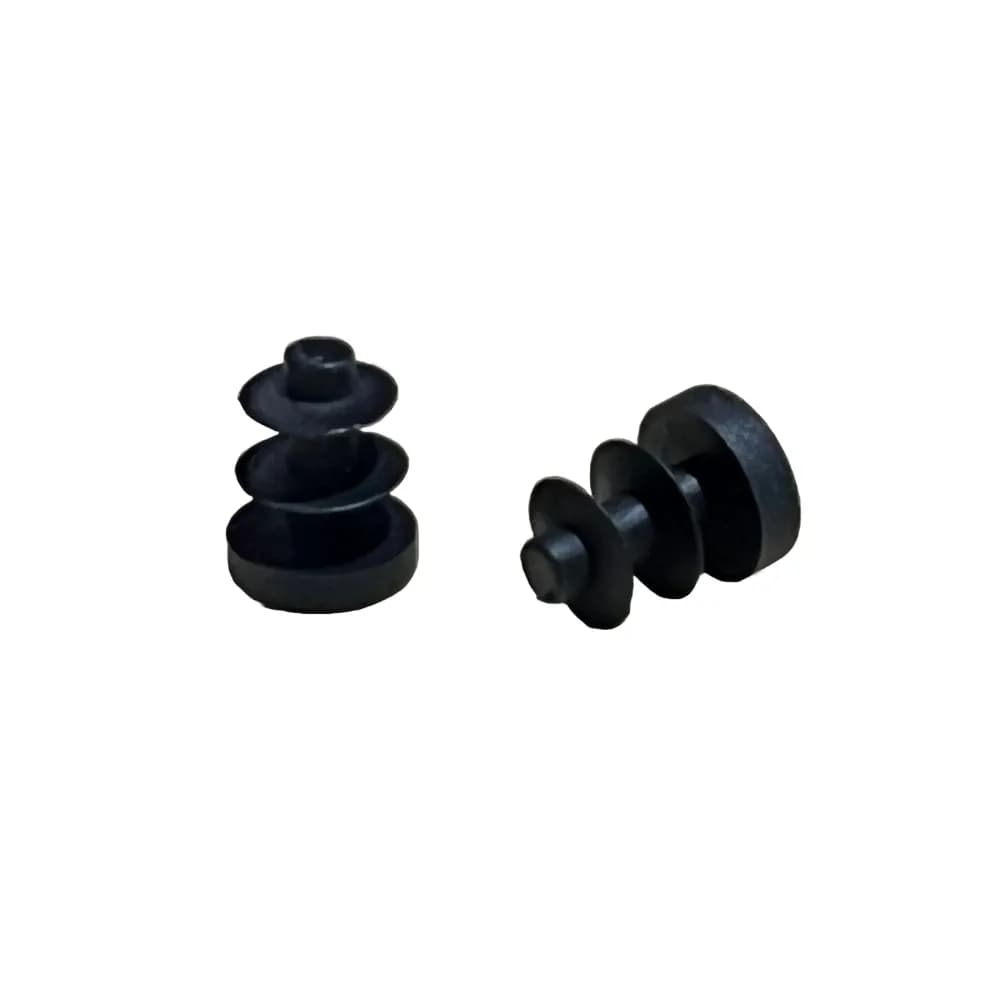 Black Plastic Cap for Round Tube 10mm
