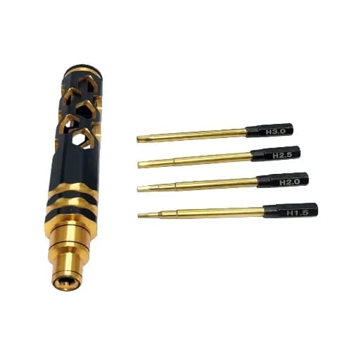 Hexagon Allenkey ToolKit Screw Driver Set 1.5mm 2.0mm 2.5mm 3.0mm For FPV Racing Drone Parts