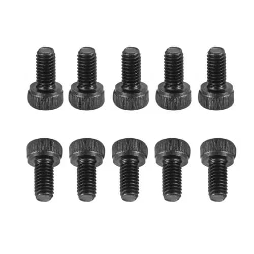 M3*5 Wholesale Black 304 Stainle ss Steel Socket Head cap Screws Round head Screw (Pack of 10pcs )