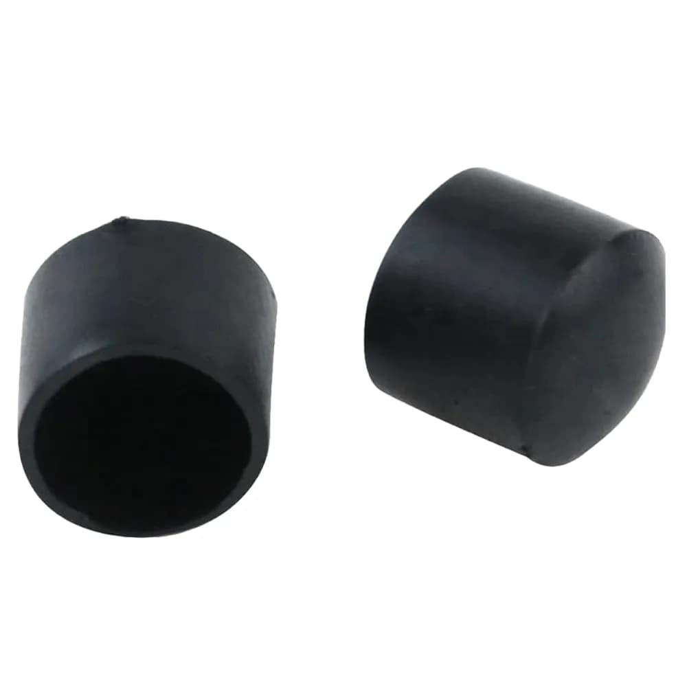 Naide Rubber & Plastic 16mm Black Round Foot cover