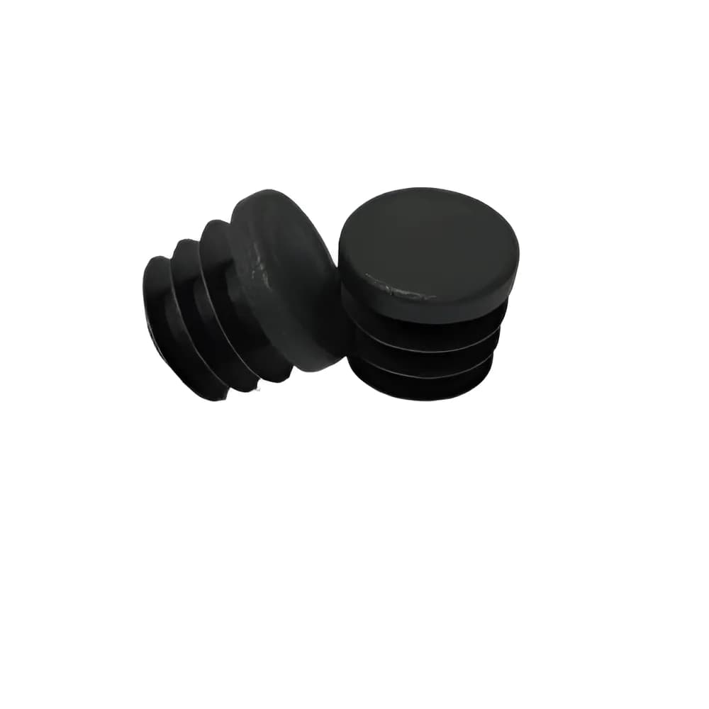 Naide Rubber & Plastic 16mm Black Round Tube Plug