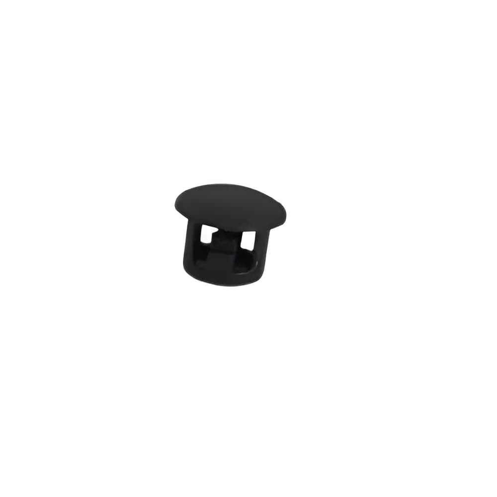 Naide Rubber & Plastic 6mm Black HP Button Plug