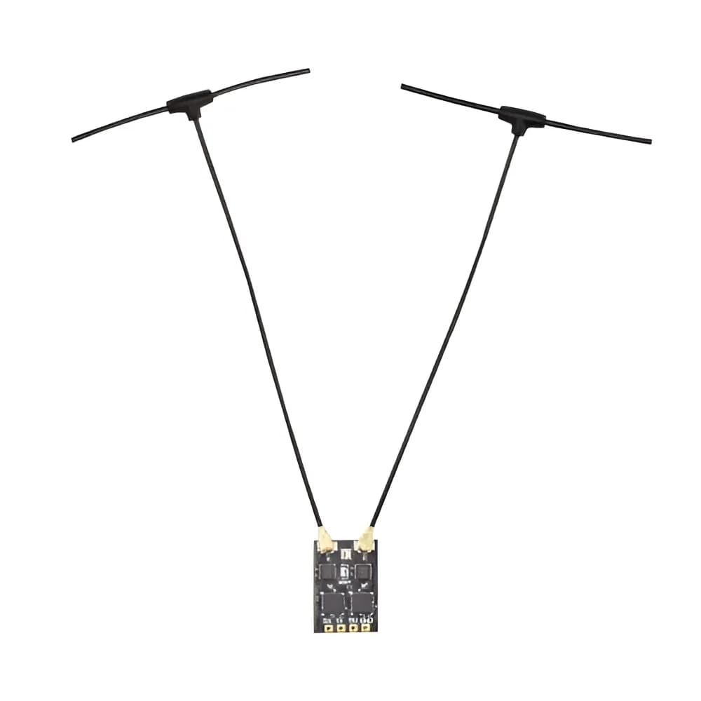JHEMCU RP4-TD 2.4GHz ELRS True Diversity Receiver with ESP32 PICO D4 & Dual SX1280 for Long Range FPV Racing Drones