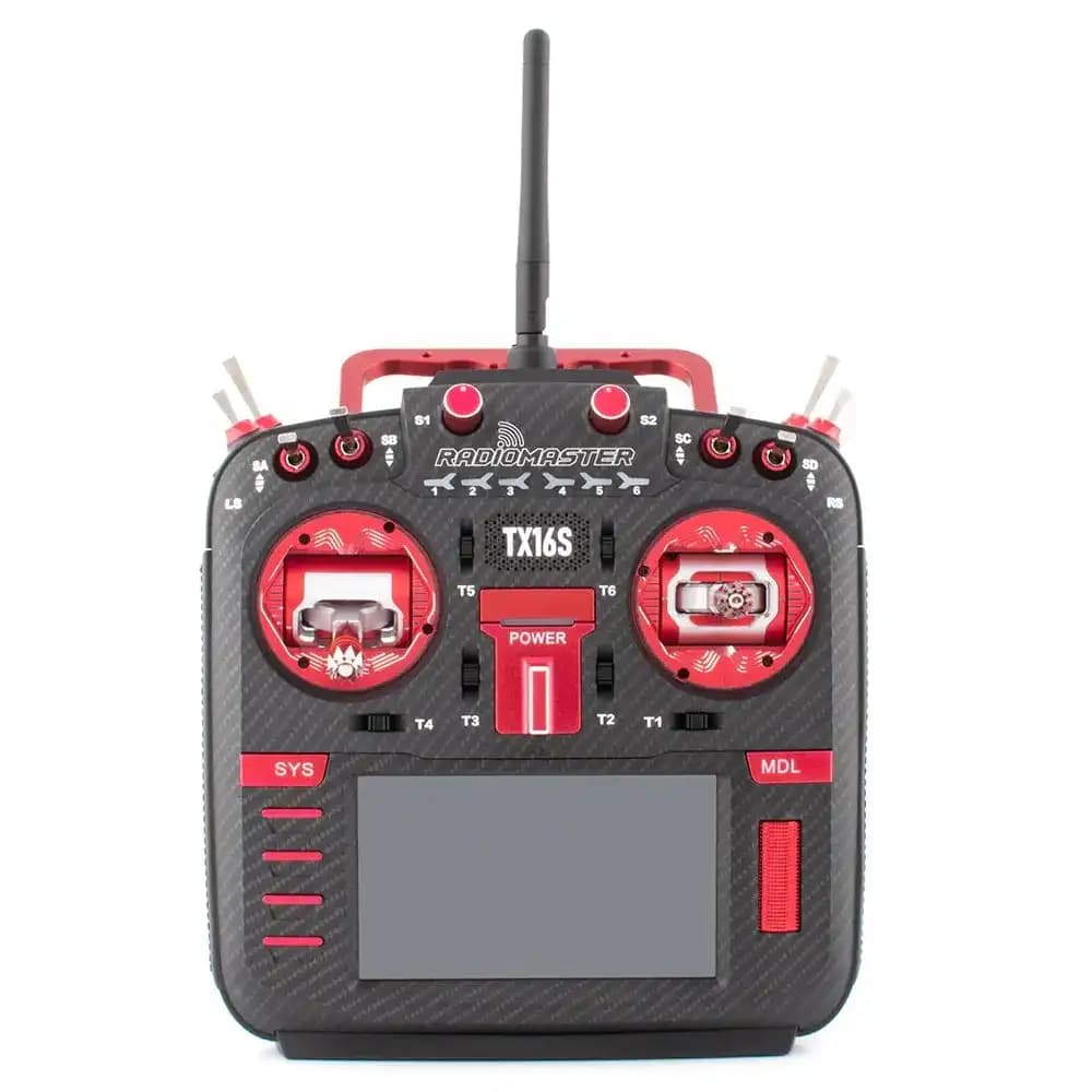 Radiomaster TX16S Mark II Max Radio Controller (M2)–4 in 1 Red