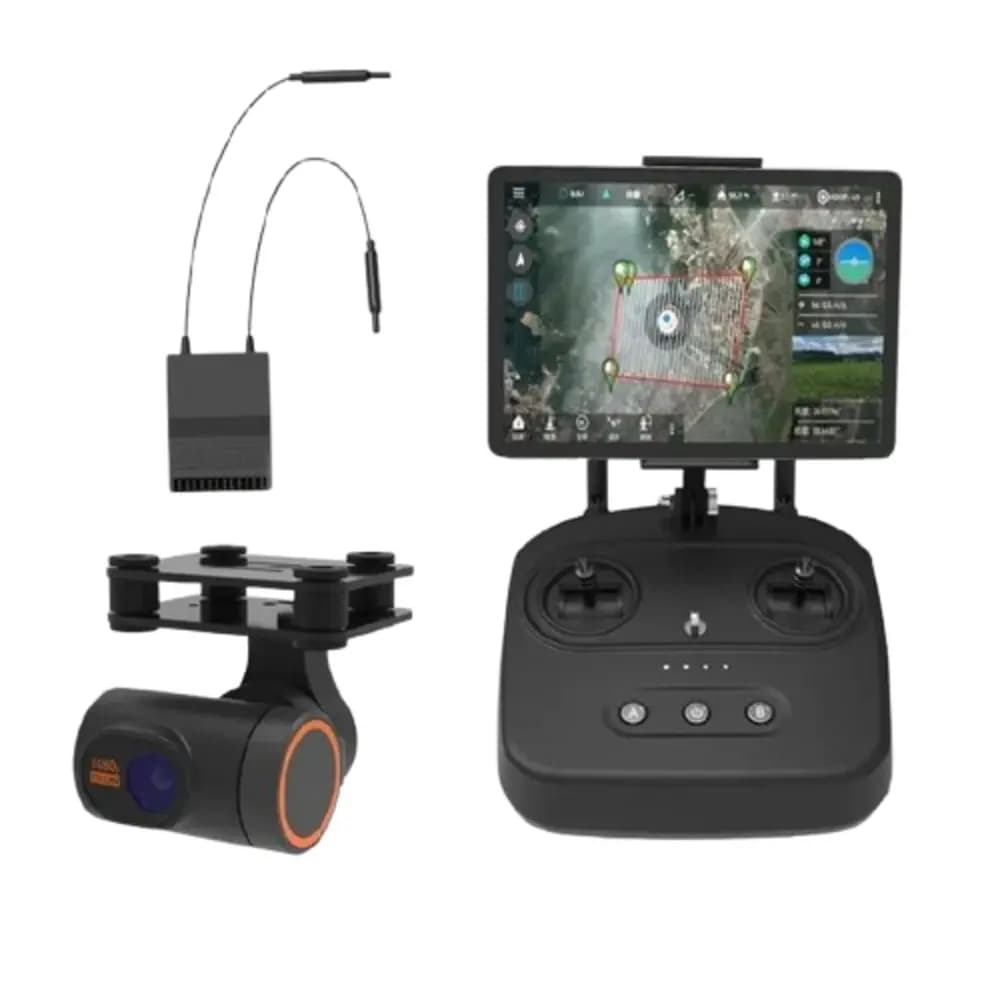 SKYDROID T10 2.4Ghz 10CH With 2-aixs Gimbal 1080p Camera