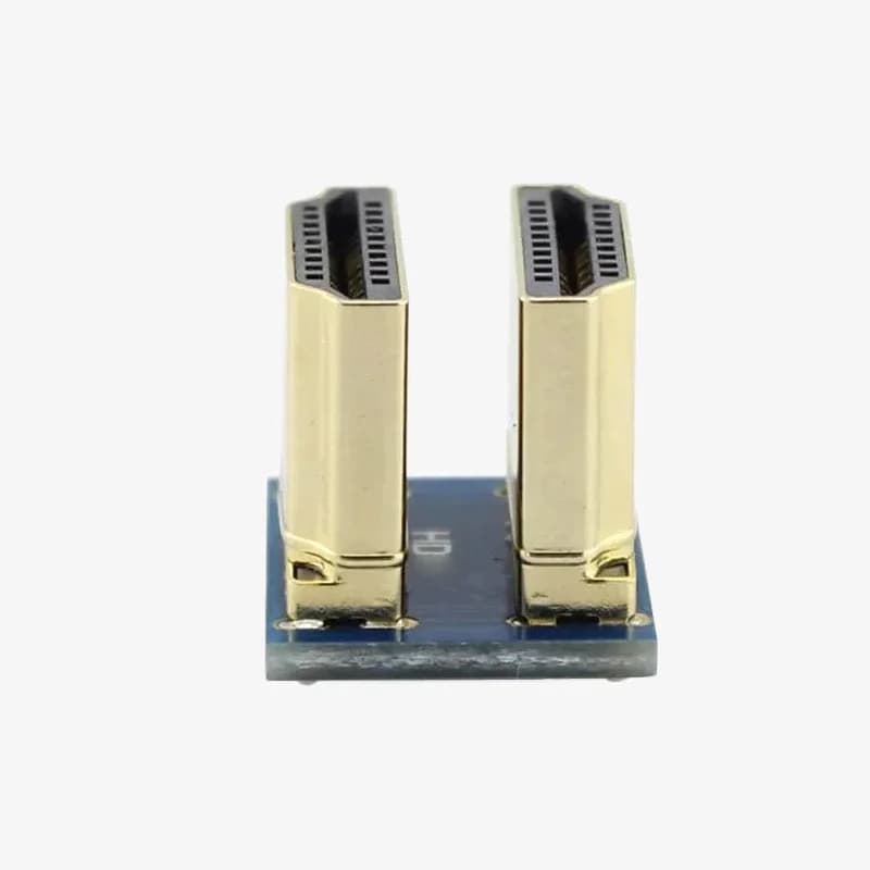 Elecrow Standard HDMI to HDMI Video Connector for 5-Inch Raspberry Pi Display Compatible with Raspberry Pi 3B / 3B+ / 4B