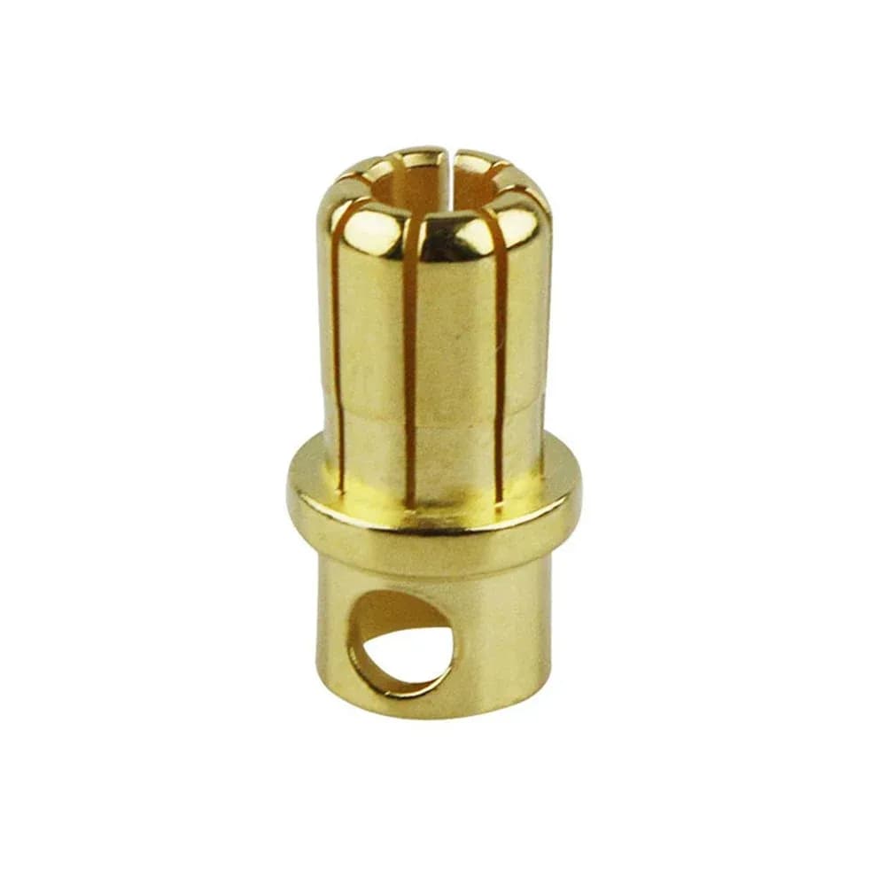8mm Gold-plated cross male Banana Connector