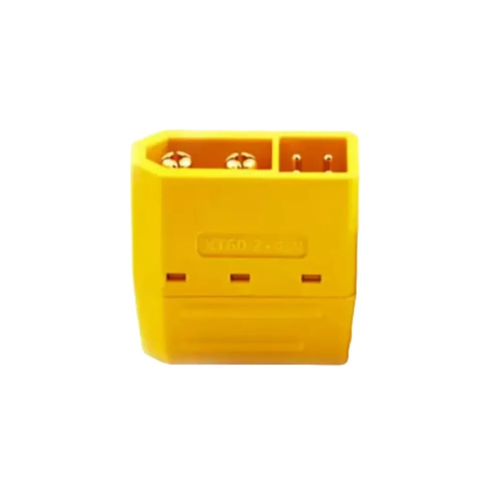 Amass XT60(2+4) Male Yellow High Power RC Connector For Lipo Battery
