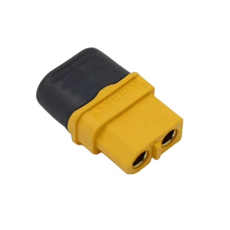 Amass XT60H-F Female Yellow with housing High Current RC plug for Lipo battery