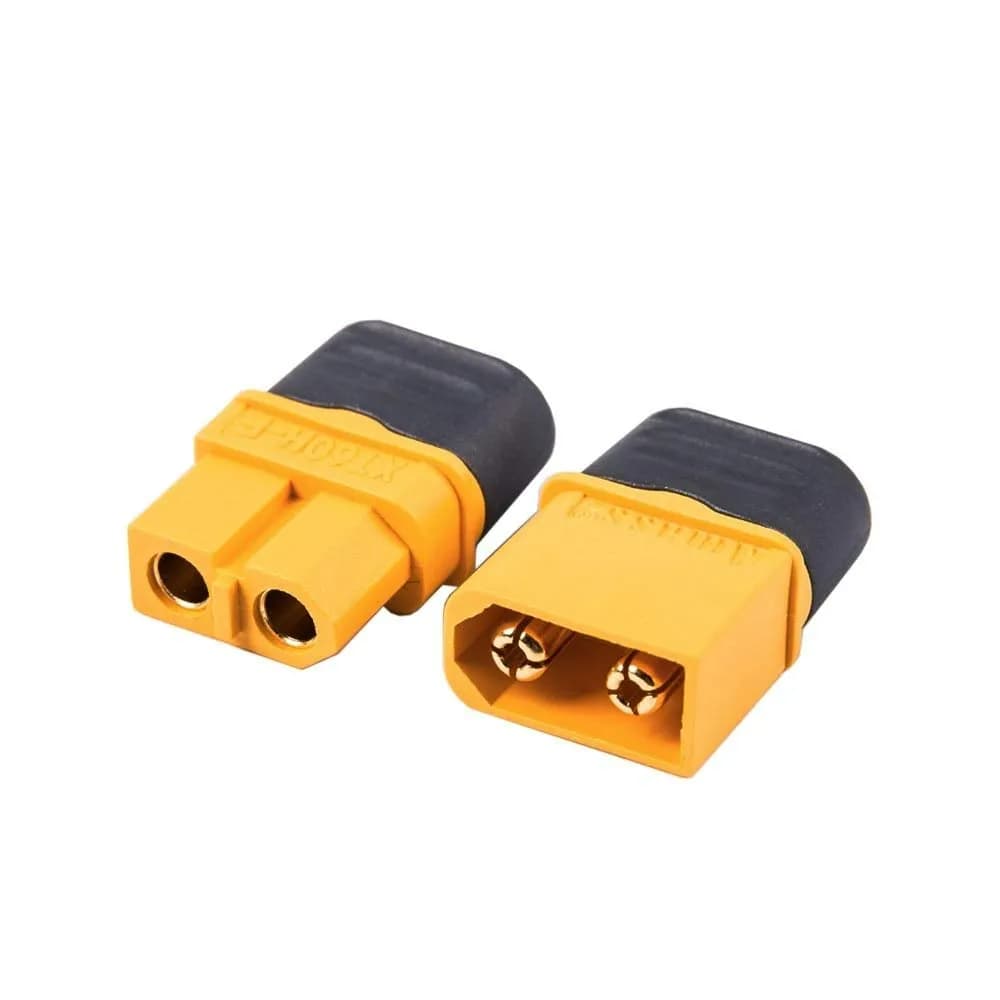 Amass XT60H Male-Female Connector Pair with Housing for Lipo Battery