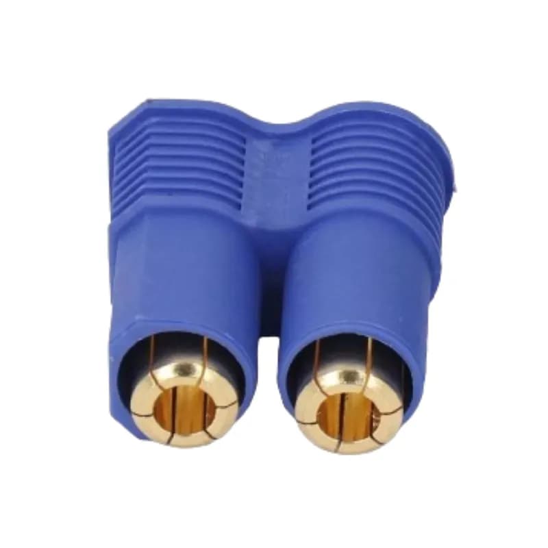 EC8 male connector (with pin) gold plated For Lipo Battery