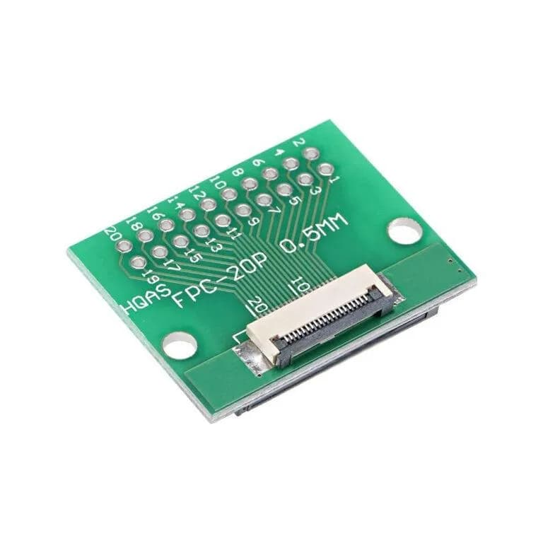 FPC-20P 0.5MM Pitch breakout 20 pin connector socket