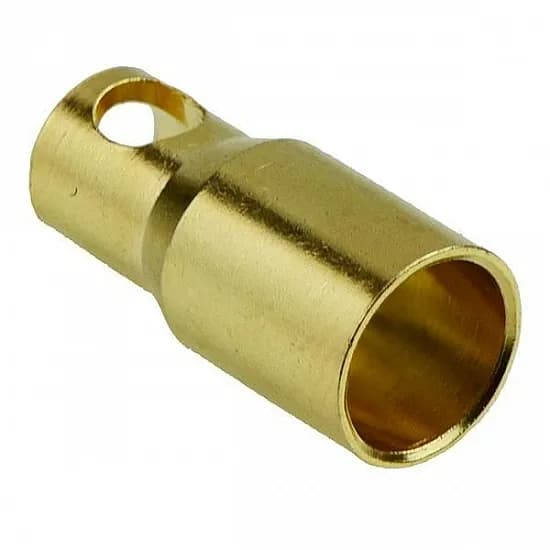 pure copper gold plated banana plugs 6mm female connector