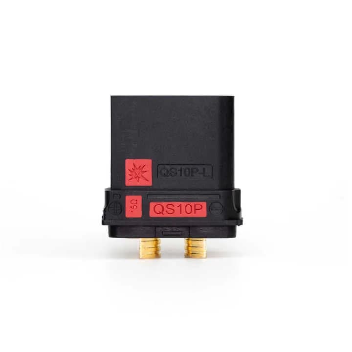 QS10P-L Male Connector with Tail Sleeve For Lipo Battery