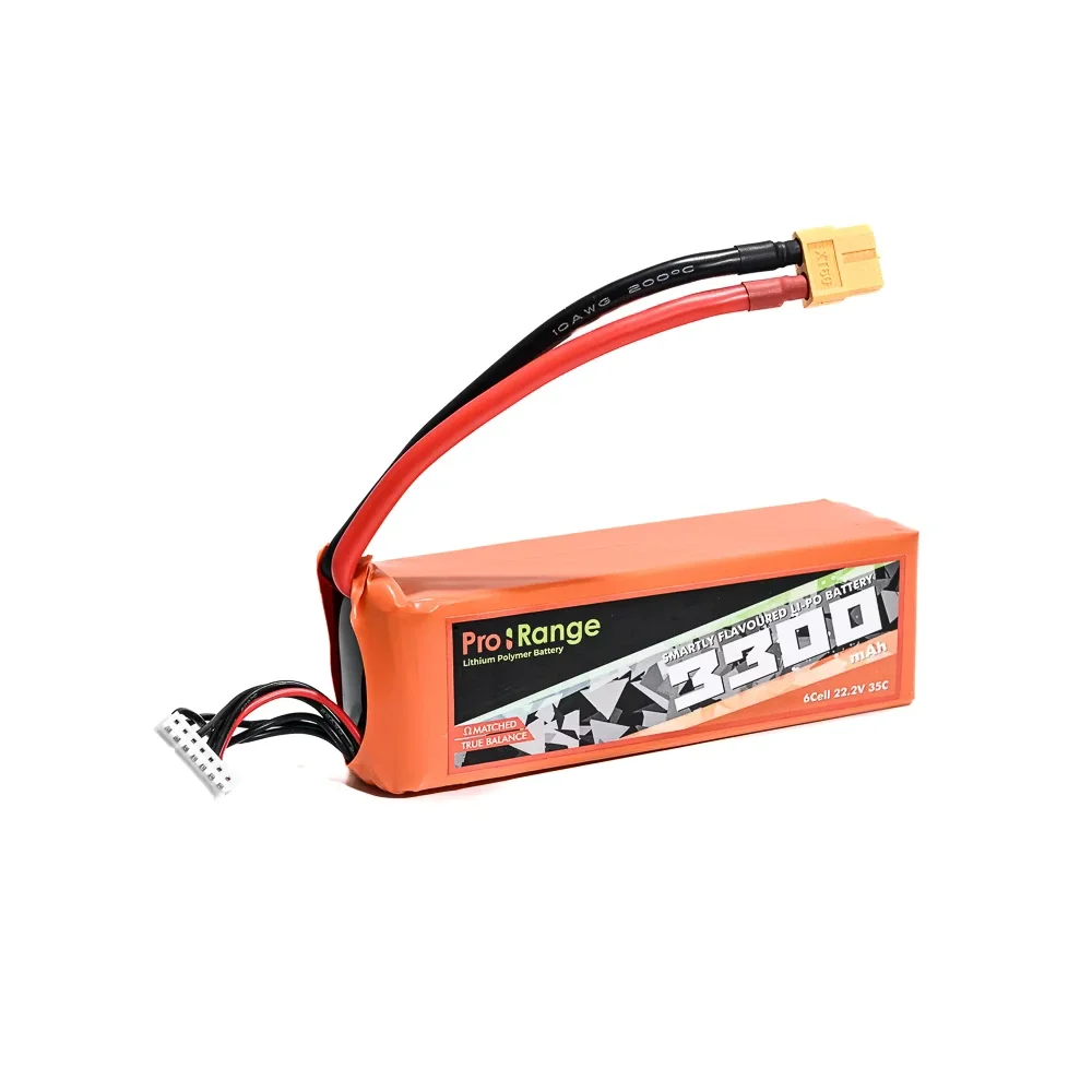 Pro-Range 22.2V 3300mAh 35C 6S LiPo Battery