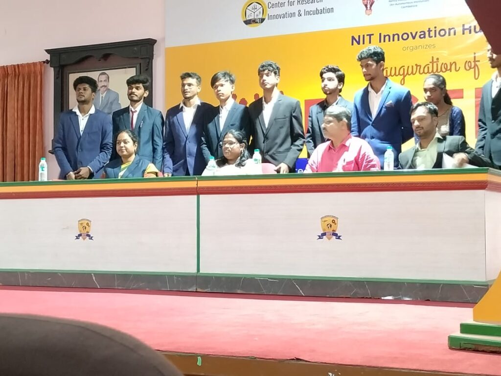 E-CELL Inauguration & Induction Ceremony for my Institute Innovation Coordinator Role at NIT, Coimbatore.