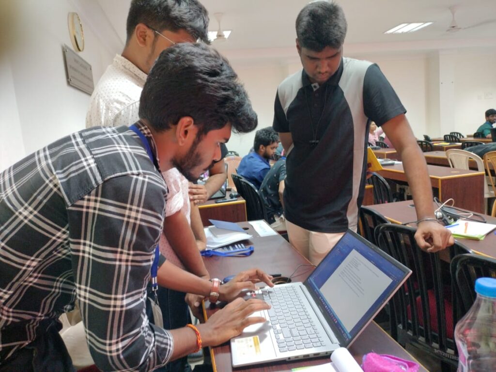 Hack2Tech Sustain Hackathon Finals Organized by Department of Computer Technology, MIT Campus, ANNA UNIVERSITY, Chennai.