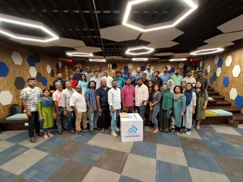 RKVY-RAFTAAR Field Visit to Kerala Startup Mission, Kochi through Kerala Agriculture University, Thrissur.