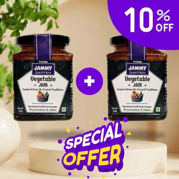 Jammy Garten – Vegetable Jam | JAMMY DUO OFFER | 2 x 250g