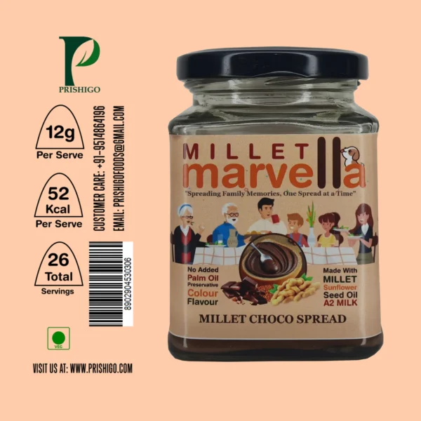 Millet Marvella – Nutritious Choco Millet Spread | Wholesome Delight - Image 5