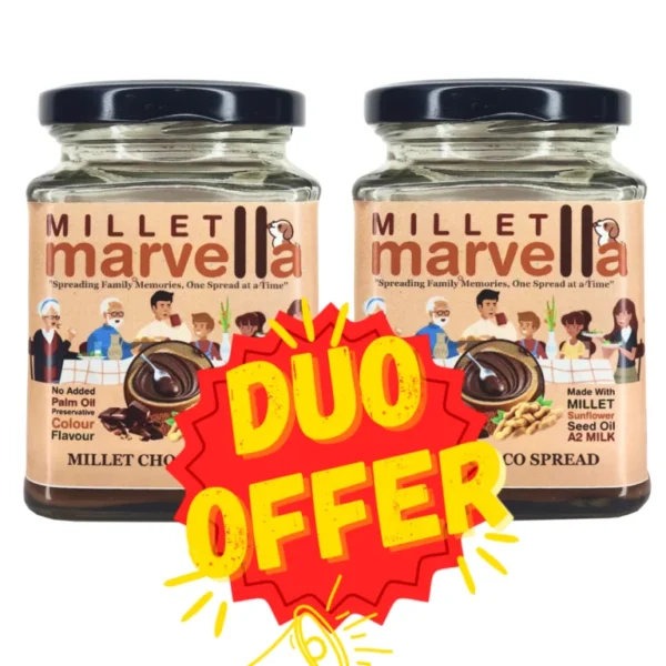 Millet Marvella – Choco Millet Spread [DUO OFFER] 2x230g