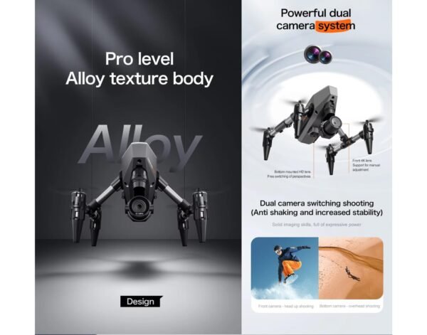 L1 Pro Max Infinity Drone with 4K Camera – NIMBUS Drones by LOFTY AGROTECH - Image 4