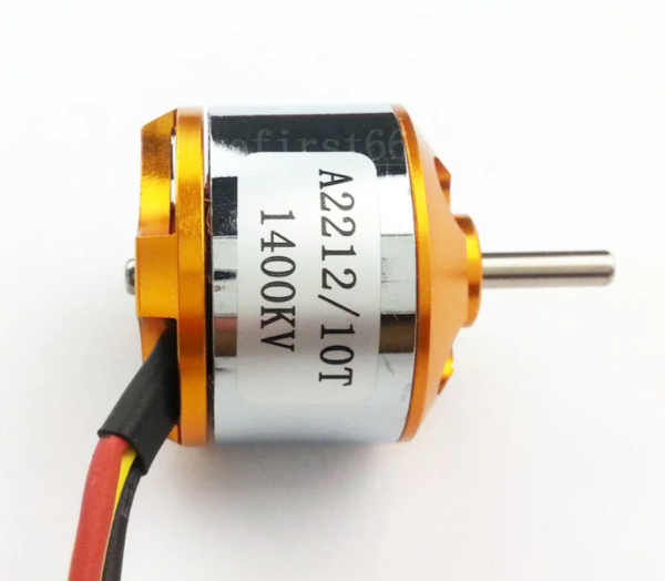 A2212 10T 1400KV Brushless Motor for Drone (Soldered Connector) - Image 3