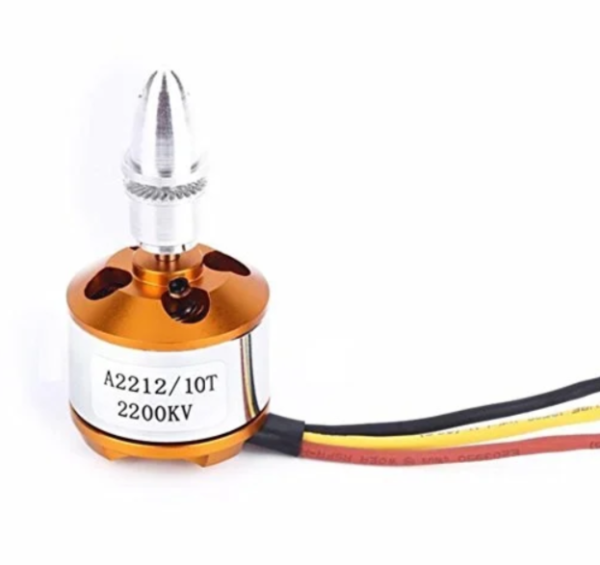 A2212 10T 1400KV Brushless Motor for Drone (Soldered Connector) - Image 4