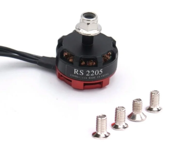 RS2205 2300KV Brushless DC Motor for QAV250 QAV300 Racing Multicopter Silver Cap (CCW Motor Rotation)