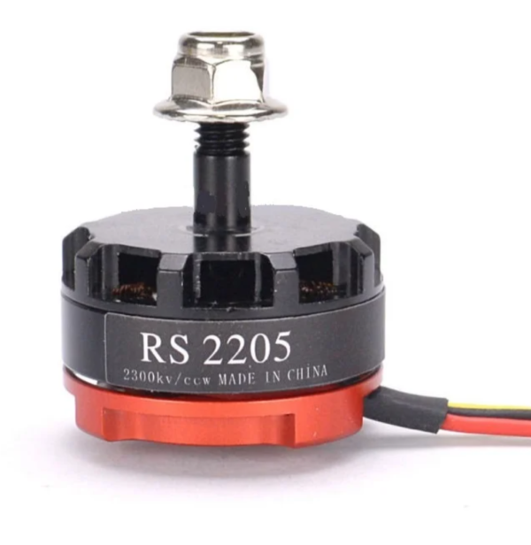 RS2205 2300KV Brushless DC Motor for QAV250 QAV300 Racing Multicopter Silver Cap (CCW Motor Rotation) - Image 3