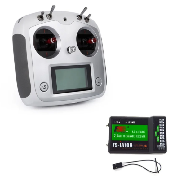 Flysky FS-i6S 2.4GHz 10CH AFHDS 2A RC Transmitter With FS-iA10B 10CH Receiver - Image 3