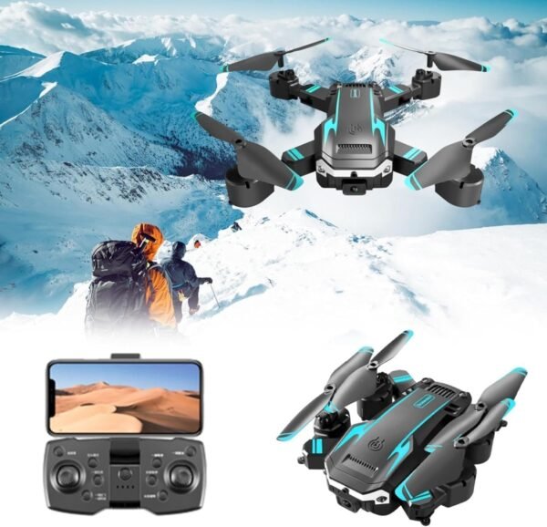 NIMBUS PRO X AERO Drone – 4K Camera, Wi-Fi FPV, 1080P HD, Dual Foldable, RC Drone with Altitude Hold, Headless Mode, Visual Positioning, Auto Return & App Control | Lofty Agrotech - Image 8