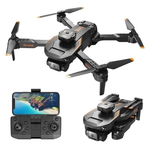 NIMBUS PRO X EDGE Drone – 4K Camera, Wi-Fi FPV, 1080P HD, Dual Foldable, RC Drone with Altitude Hold, Headless Mode, Visual Positioning, Auto Return & App Control | LOFTY AGROTECH