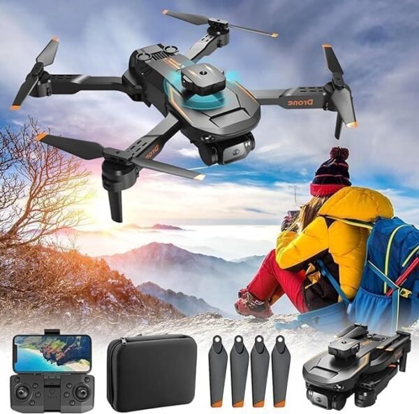 NIMBUS PRO X EDGE Drone – 4K Camera, Wi-Fi FPV, 1080P HD, Dual Foldable, RC Drone with Altitude Hold, Headless Mode, Visual Positioning, Auto Return & App Control | LOFTY AGROTECH - Image 6