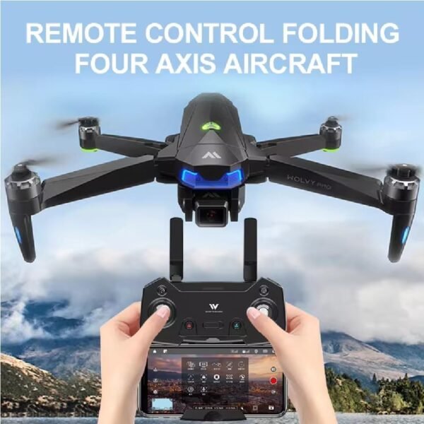 NIMBUS PRO X Orbit Drone – 4K Camera, Wi-Fi FPV, 1080P HD, Dual Foldable, RC Drone with Altitude Hold, Headless Mode, Visual Positioning, Auto Return & App Control | LOFTY AGROTECH - Image 6