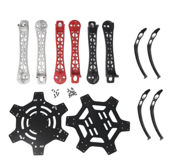 F550 / Q550 Hexa-Copter Frame, Landing Gears and Integrated PCB Kit - Image 6