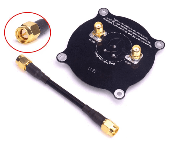 Triple Feed Patch 5.8GHz Antenna RP SMA - Image 2