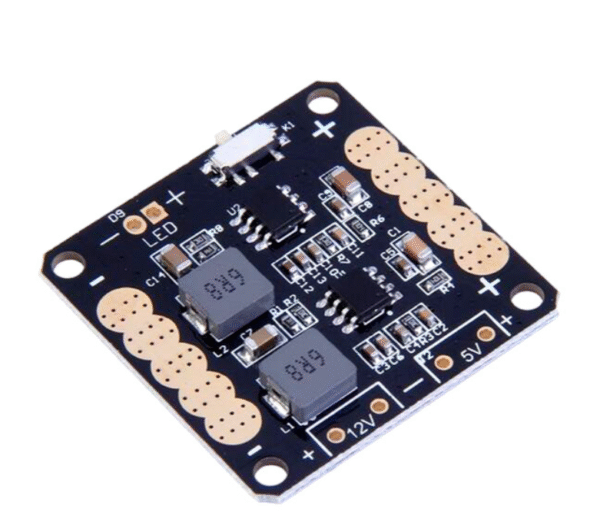 CC3D V2 ZMR Power Distribution Board with Dual BEC LC Filter & LED Switch - Image 2