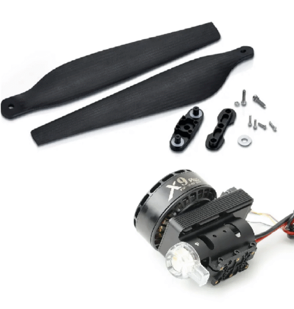 Hobbywing XRotor X9 Plus Motor and X9 Plus 36190 Folding Propeller Combo Kit – CCW(NDK35) - Image 2