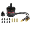 EMAX MT2213 935KV Brushless DC Motor ? Black Cap (CW Motor Rotation) With Prop1045 Combo (Original) - Image 2