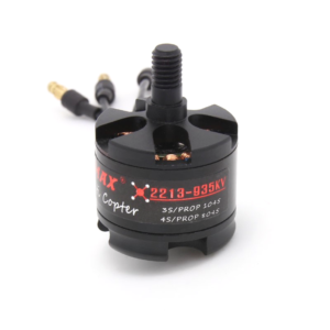 EMAX MT2213 935KV Brushless DC Motor for Drone – Red Cap (CCW) With 1045 Propeller Combo (Original)