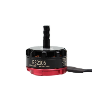 EMAX RS2205 KV2300 Brushless DC Motor for FPV Racing Drone – Red Cap (CCW Motor Rotation)