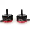 EMAX RS2205 KV2300 Brushless DC Motor for FPV Racing Drone – Red Cap (CCW Motor Rotation) - Image 3